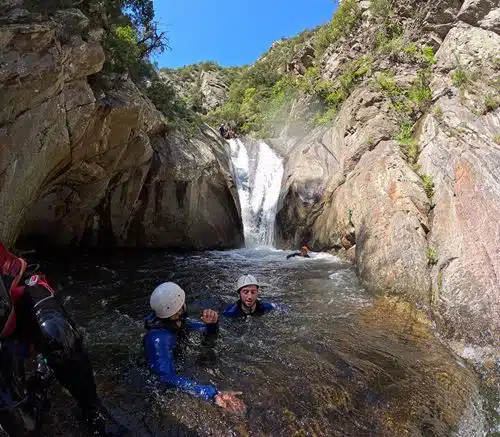 Photos du canyon du Llech est très aquatique dans les Pyrénées Orientales